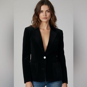 Maxima For Neiman Marcus Vintage Suede Blazer Jacket